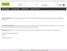 Tablet Screenshot of feenkunst.de